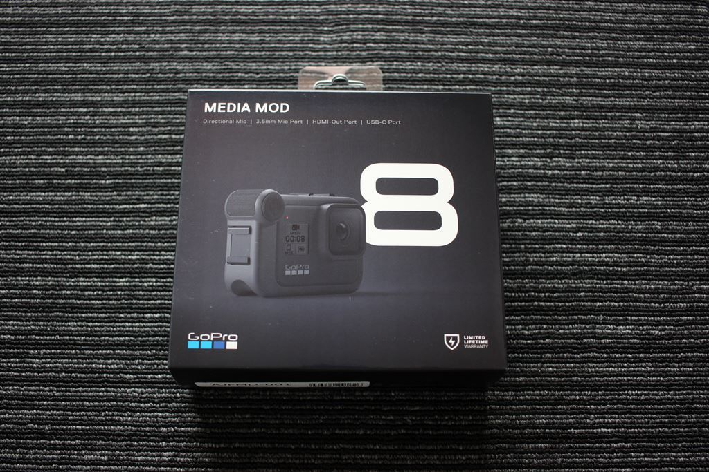 GoPro HERO8】外部マイクを使うためにメディアモジュラーを購入した 